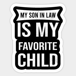 Son In Law Sticker